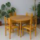 4 Vintage Chairs by Pierre Cruege, French design from the 60s