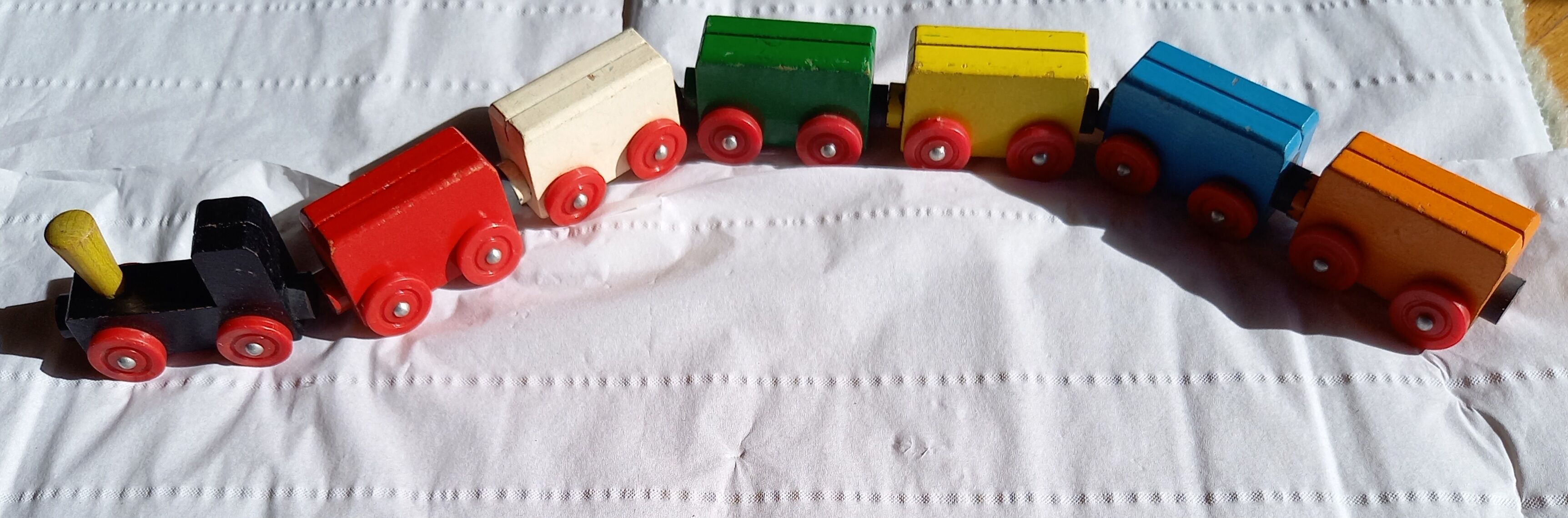 Train  bois  6  wagons