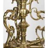 Gilded bronze chandelier from the Napoleon III period