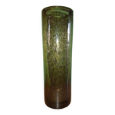 Blown glass roller vase