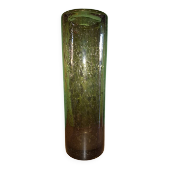 Blown glass roller vase