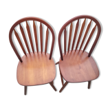 Set of 2 vintage Scandinavian chairs