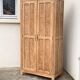 Armoire parisienne panneautée en bois brut, 1930
