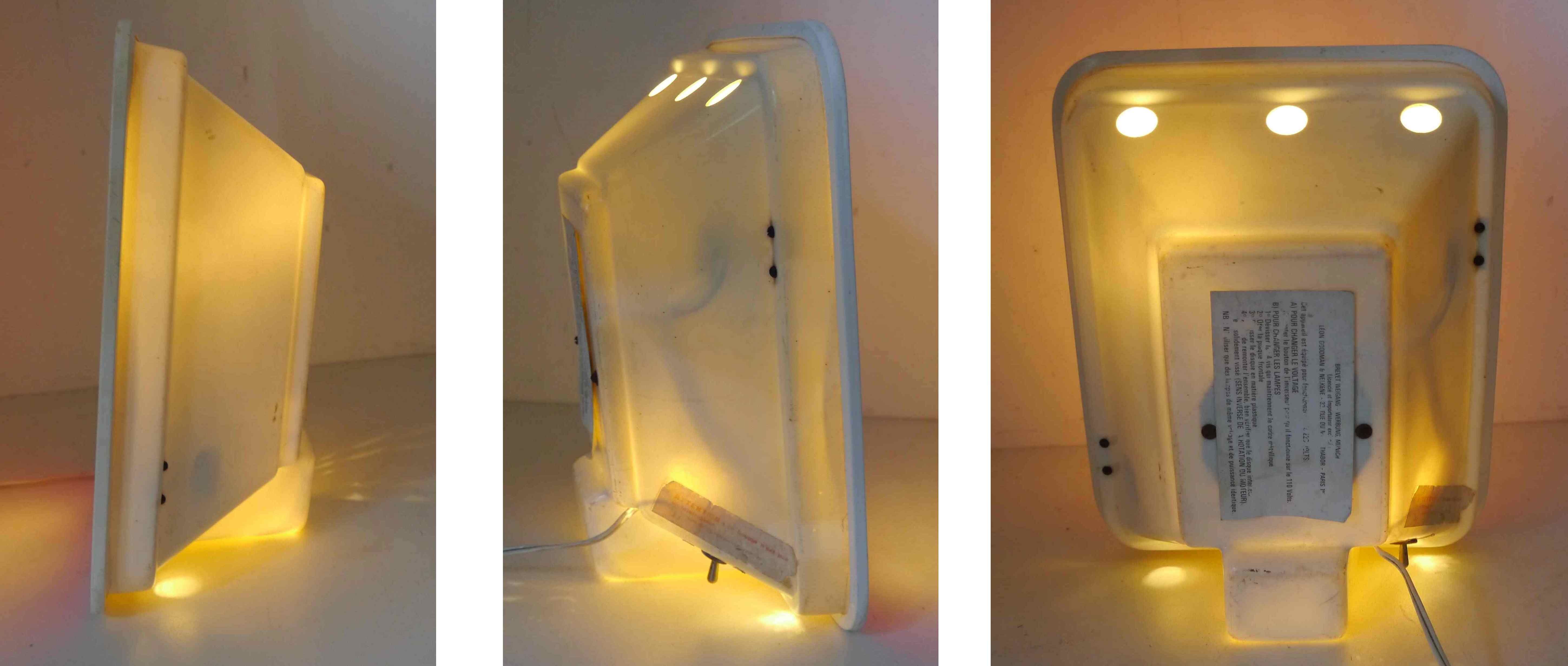 Animated illuminated sign 50's "The sock is La Bonnal"