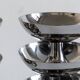 Set of six ice cream cups, Alfra Alessi, Italy, 1950s/70s