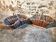 Pair of early 20th century French wicker grape harvest baskets – Rustic vineyard set