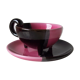 Coffee cup and saucer Vallauris signed Luc