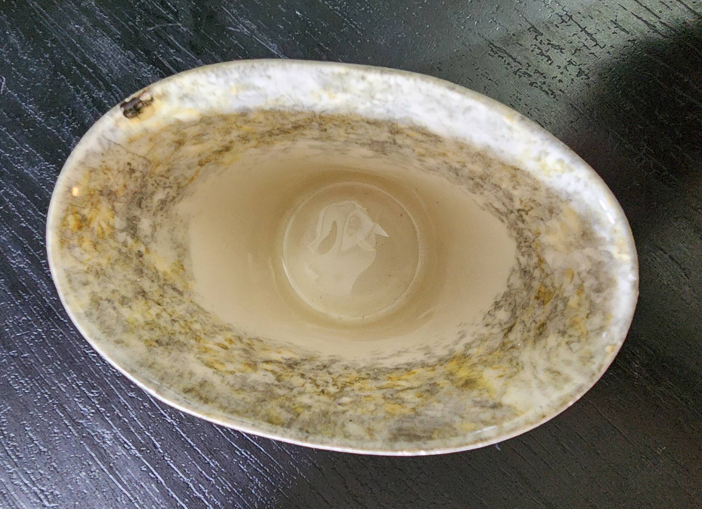 set of jug and ceramic cup handmade decorated with gazelle and deer