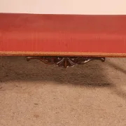 banquette en acajou du 19° siècle - Angleterre
