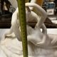 Alabaster sculpture – Psyche revived by Cupid’s kiss – after An