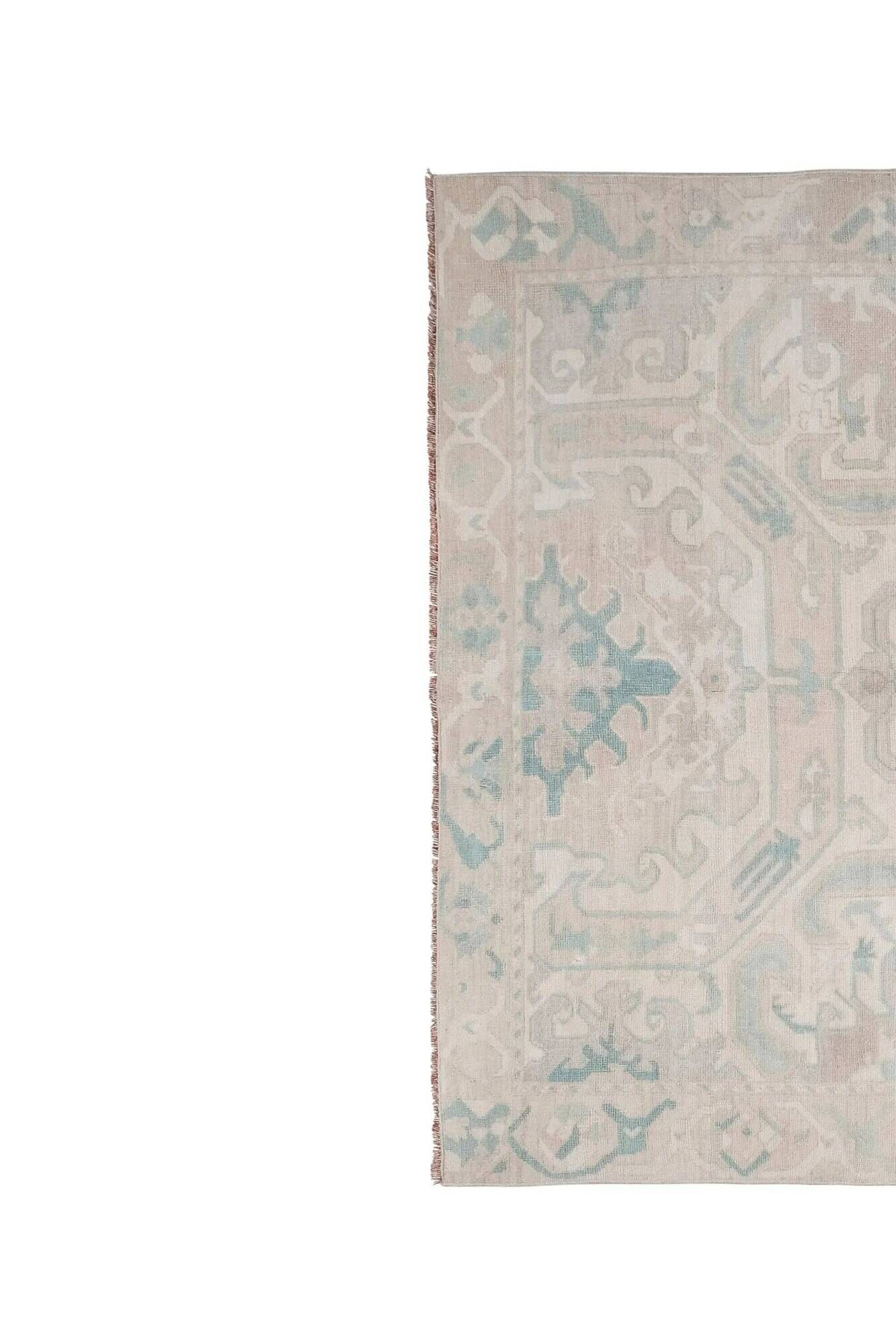 Vintage Turkish handmade rug 168x271 cm