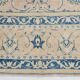 12x15 Soft Beige & Blue Classic Vintage Persian Rug, 274x397 Cm