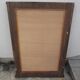 Large antique oak mirror