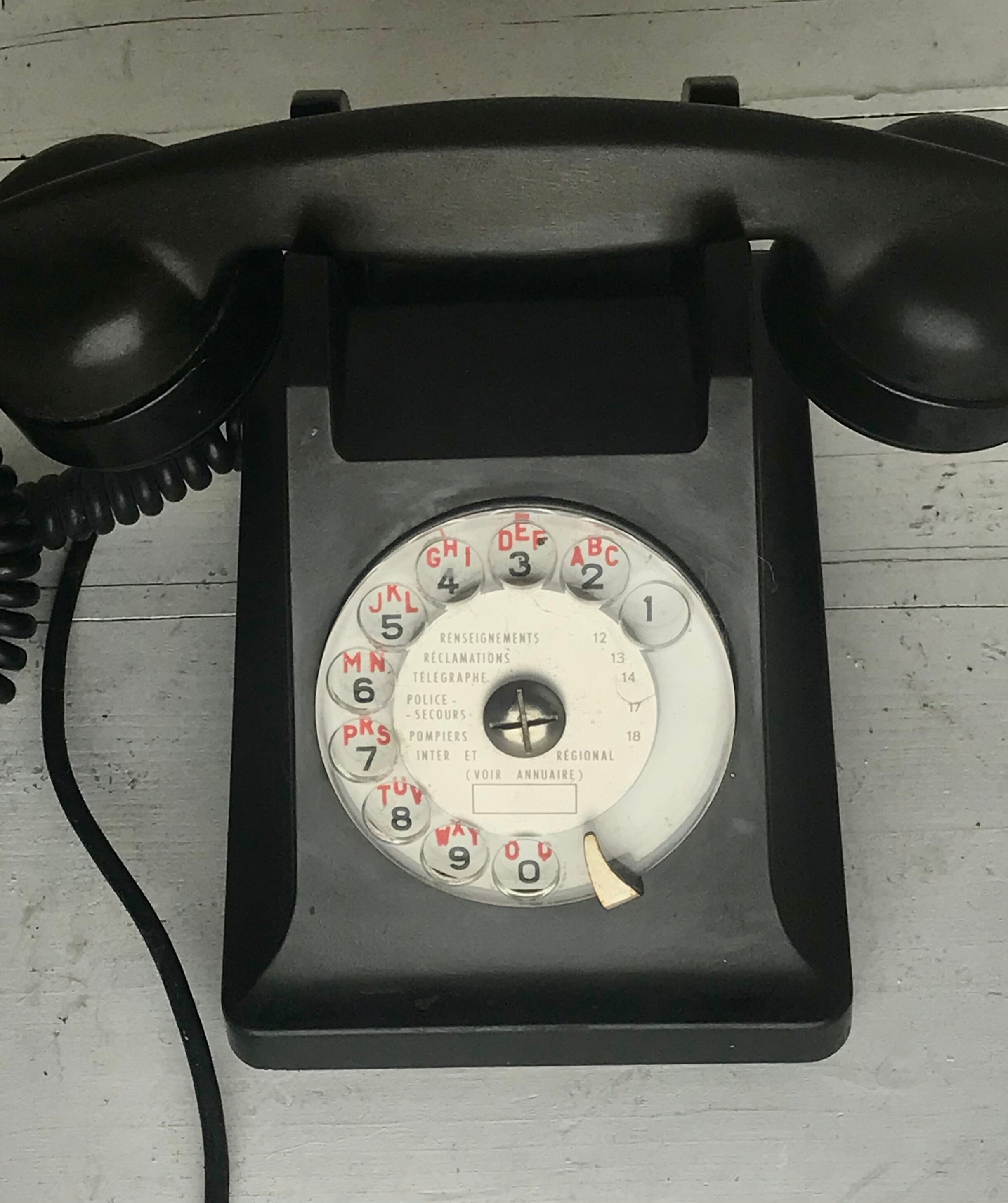Ericsson dial phone in Bakelite