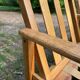 pair of oak armchairs - Sweden 1960s