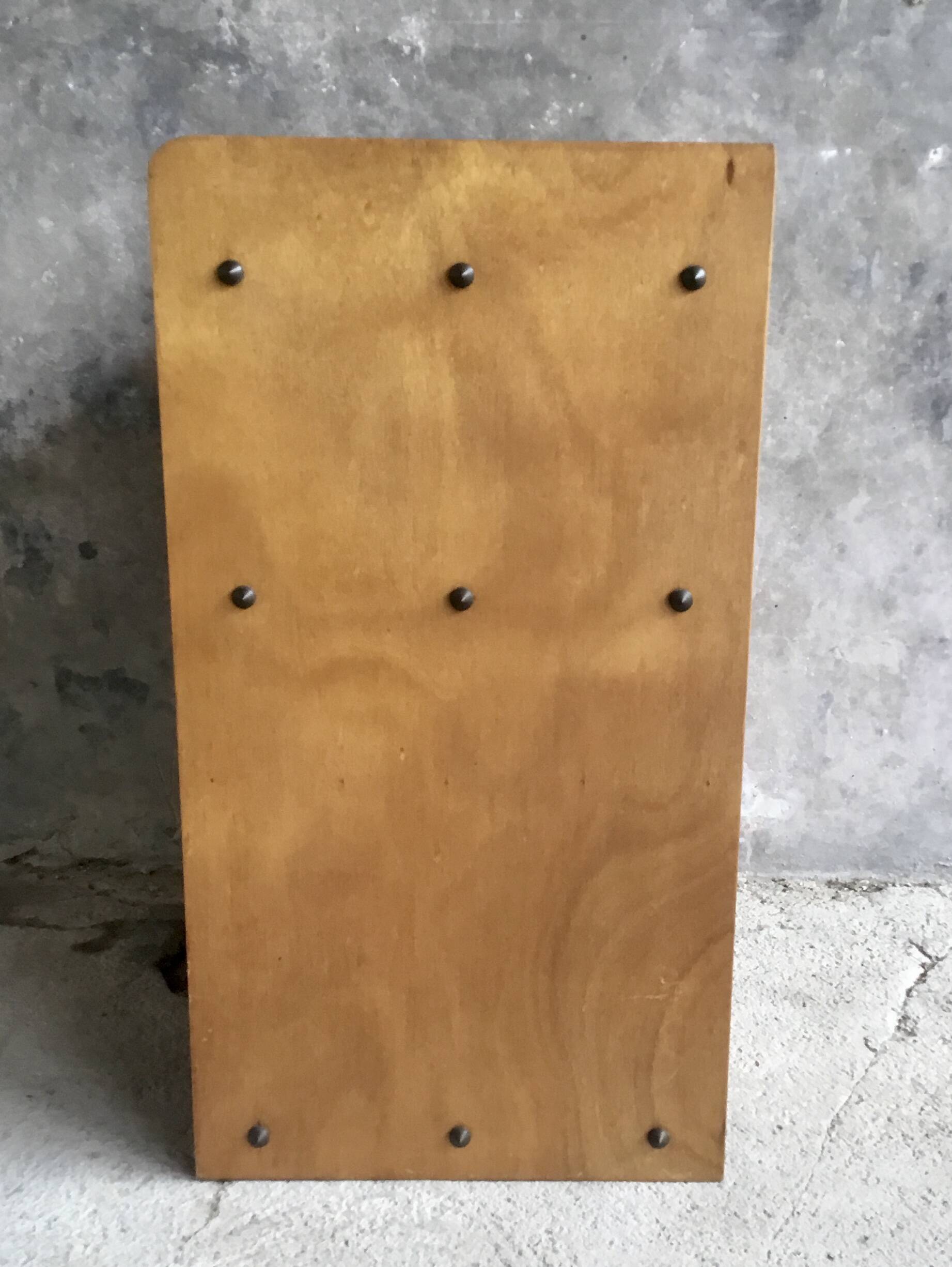 Vintage plywood hi-fi cabinet - 1960