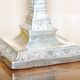 Paire lampes candélabres corinthiennes argent sterling James Bembridge 1879