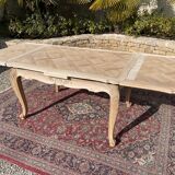 Walnut Table Louis XV Style