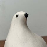 Vintage handmade ceramic bird whistles Riekko by Punainen Paja and Lintupaja, Finland, 1970s, set of 2.