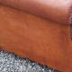 Leather club armchair back mustache from the 30s