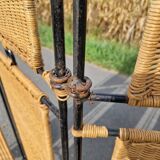 Vintage wrought iron screen