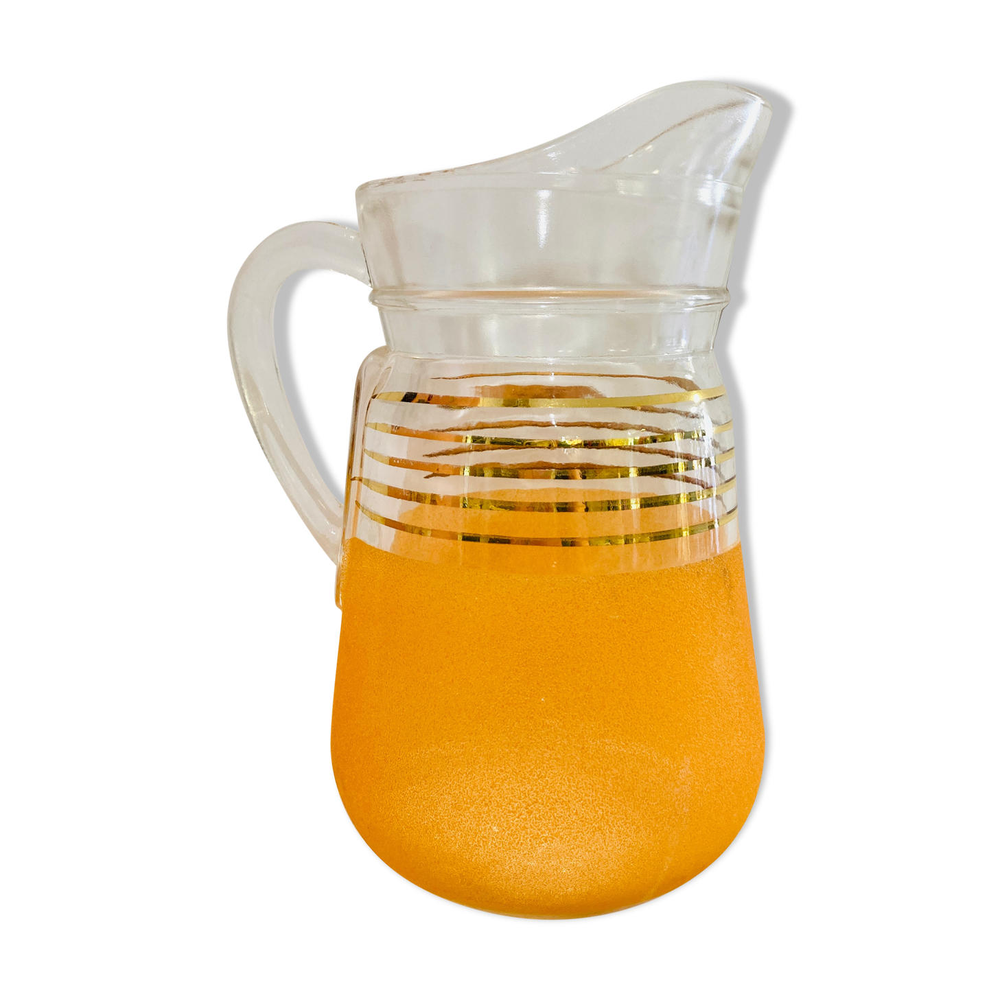 Orange decanter in granite 60