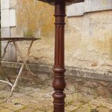 Napoleon III Style Stained Wood Column