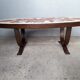 Table basse céramique époque 1960 vintage / Corroyez