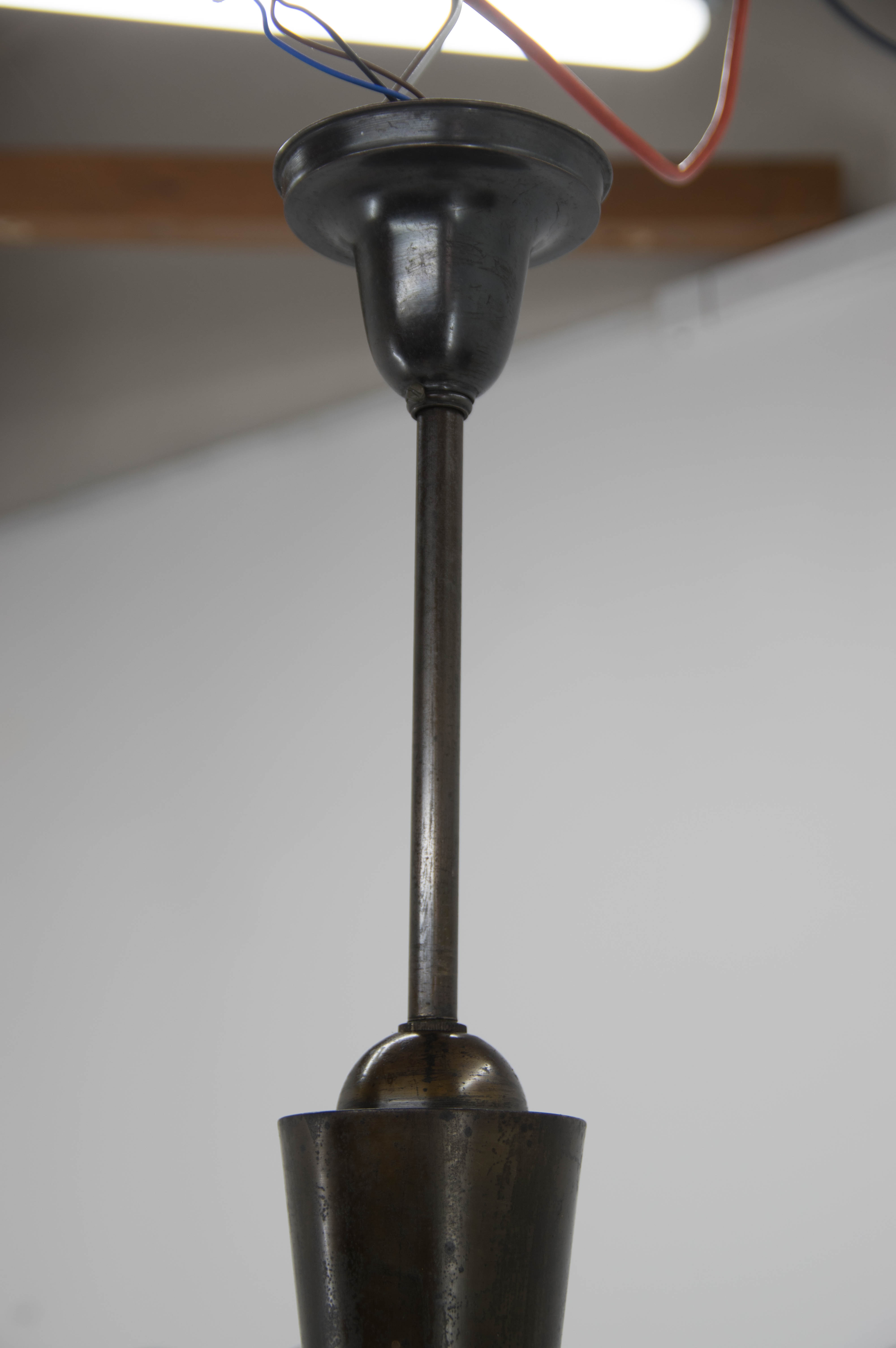 Cubistic Chandelier by IAS, 1910s