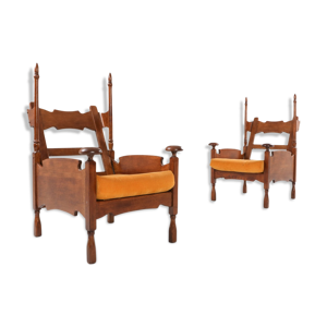 paire de fauteuils en