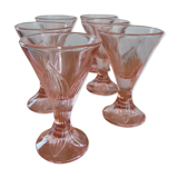 Rosé ice cream cups