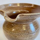 PITCHER in Vintage Enameled STONEWARE