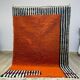 Berber Moroccan rug orange 250cm x 150cm