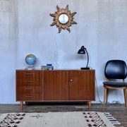 Vintage teak row from the 1960s