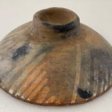 Bird decorated oupe pre-columbian art