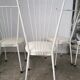 Set de 4 chaises vintages en métal et Skaï