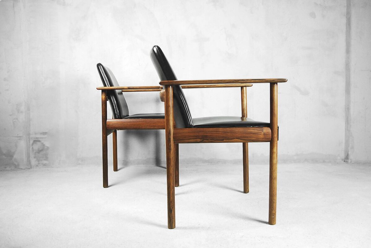 Pair of armhairs by Sven Ivar Dysthe for Dokka Møbler, 1960