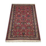 Tapis soumak en laine rouge de Turquie 121x190cm