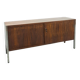 Enfilade en palissandre plus fin avec chromen poten, vintage kast