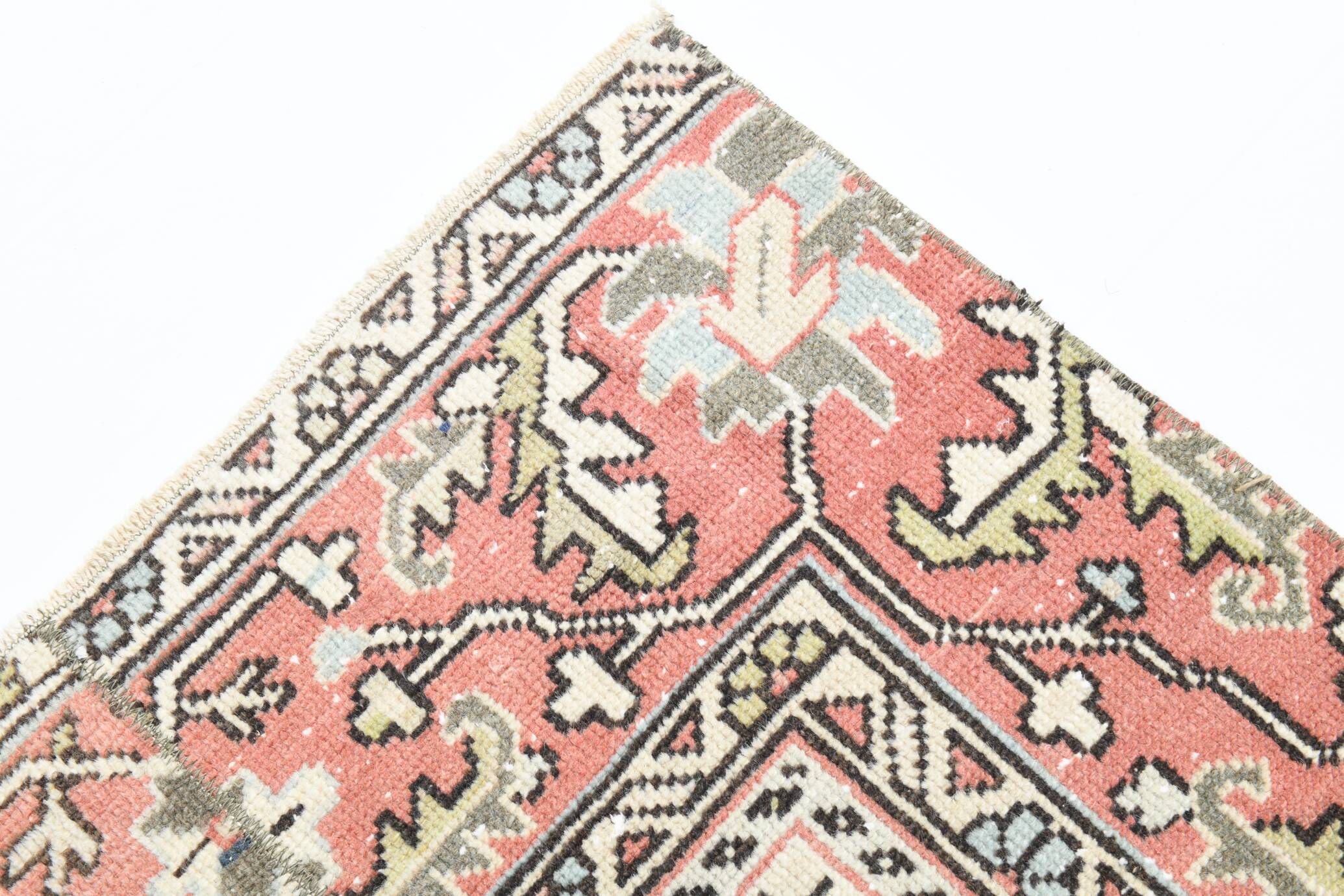 3x10 Shades Of Green Persian Runner Rug, 81x319Cm