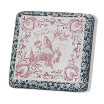 Dessous de plat faience de longwy