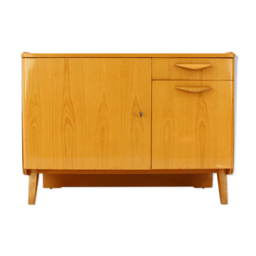 Mid-century cabinet high gloss by tatra pravenec, 1970s czechoslovakia