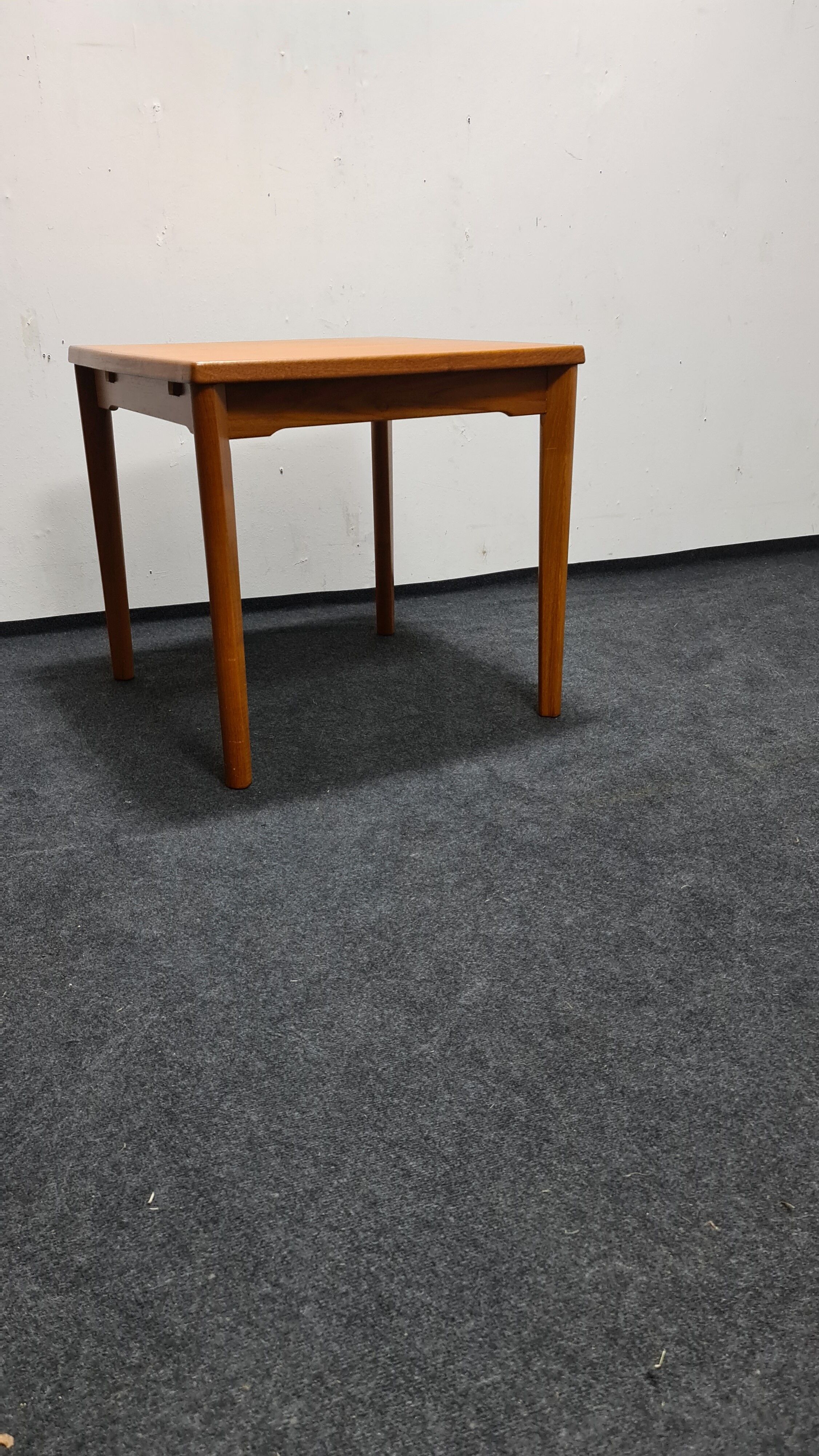 Vintage teak dining table quit possibly Danish design