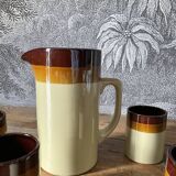Stoneware orangeade service