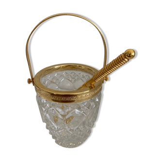 Ice bucket and spoon 70's