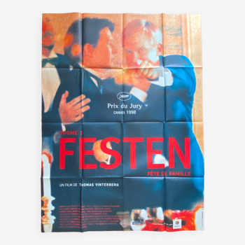 Original cinema poster "Festen" Thomas Vinterberg 120x160cm 1998
