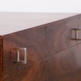 Table basse roulante, Danois en Palissandre 1960.