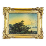 Natural Landscape, 19th Century, Oil on Hardboard