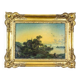 Natural Landscape, 19th Century, Oil on Hardboard