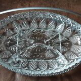 Crystal cup with compartments